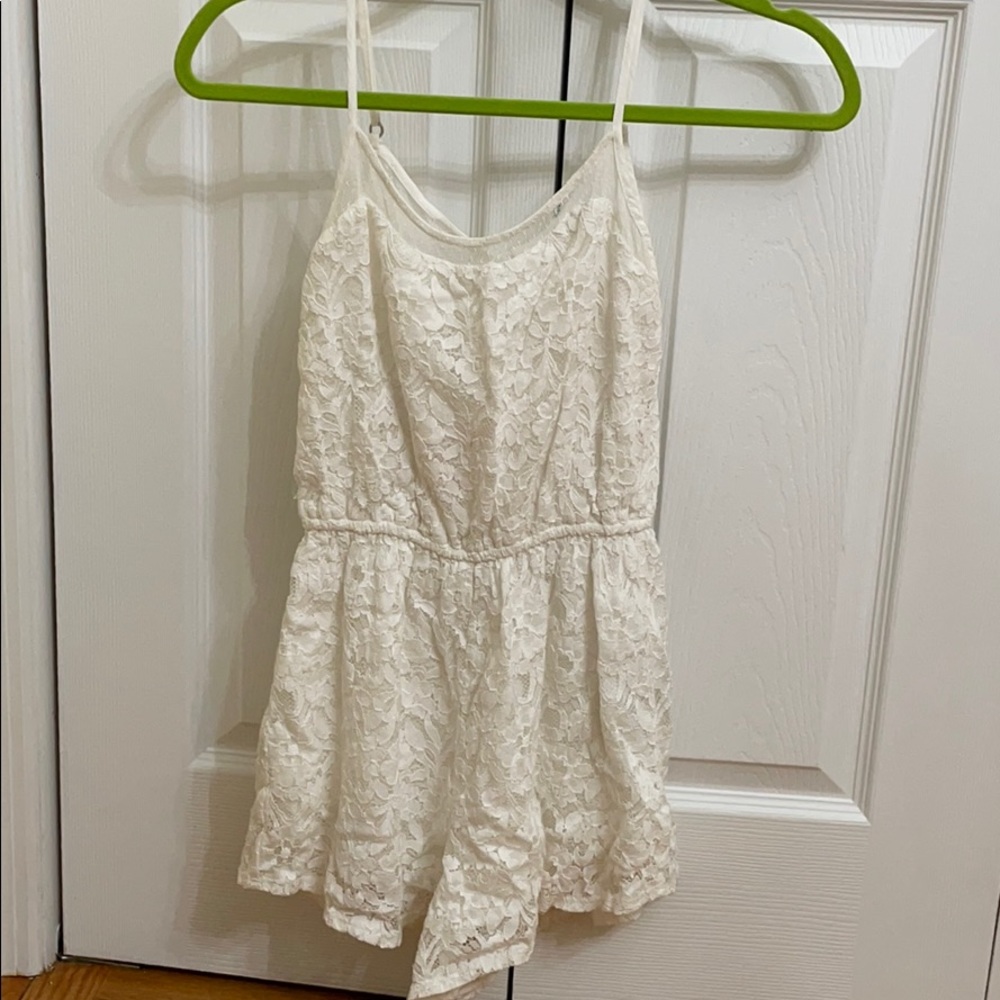 White / Ivory Romper